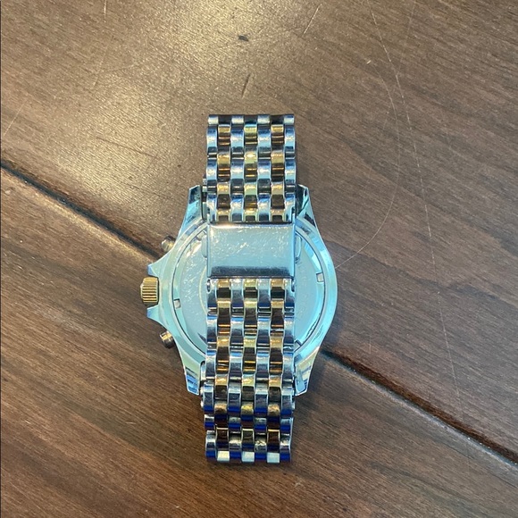 Three-Tone Chronograph Watch with Roman Numerals - Picture 2 of 4